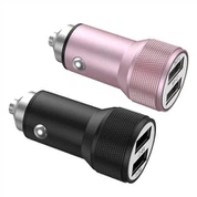 Încărcător auto USB metalic