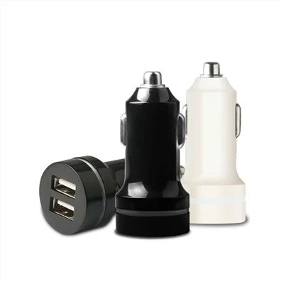 Încărcător de mașină USB dublu de înaltă putere cu două porturi USB